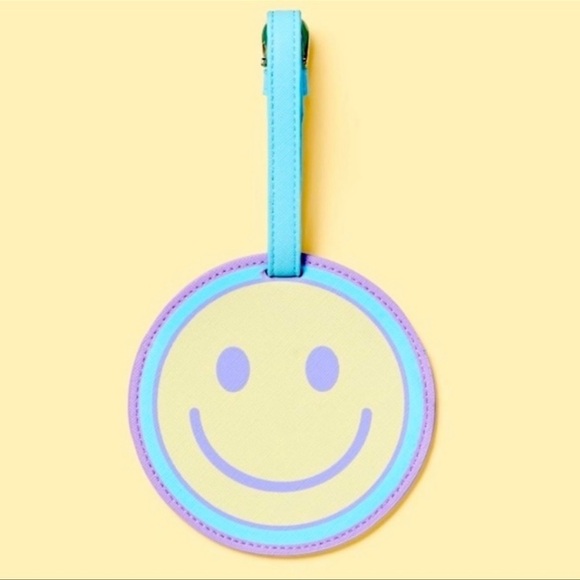 Stoney Lane Clover Smiley face new release luggage tag - Picture 1 of 5